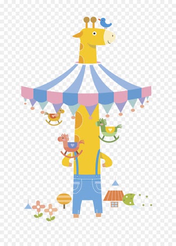 Northern giraffe Carousel - A merry go round like a giraffe 