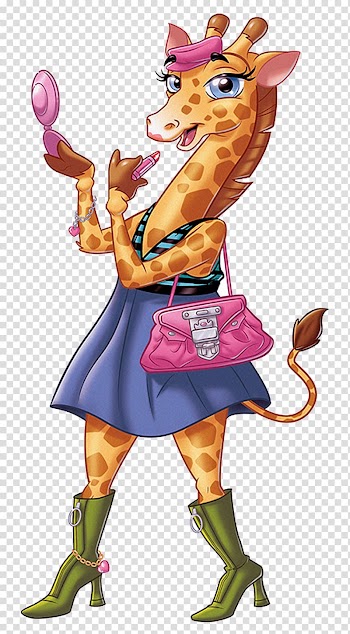Northern giraffe Cartoon Watercolor painting Drawing , kids transparent background PNG clipart