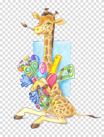 Northern giraffe Lion , giraffe transparent background PNG clipart