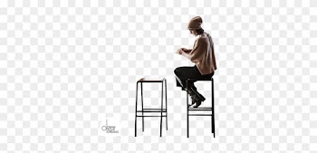 Nos Gusta Compartir Drawyourdreams - People Sitting On Bar Stools