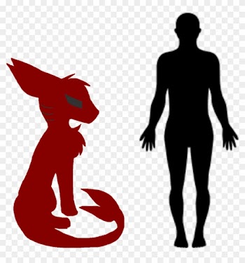 Not Normal Color Shark Wolf Compared To A Human By - Body