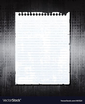 Note paper vector image