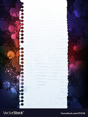 Note paper vector image