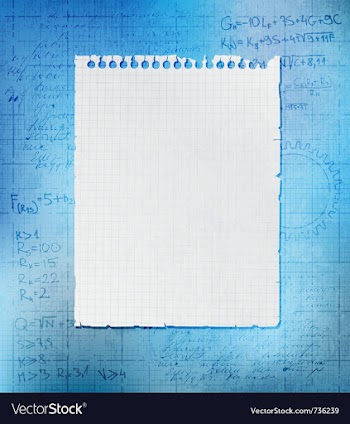 Note paper vector image