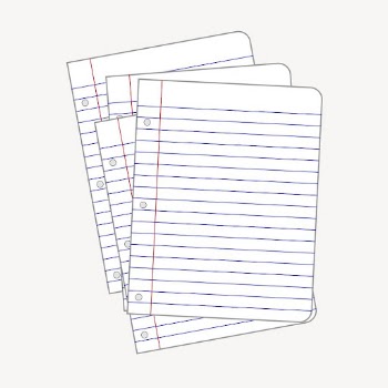 Note papers drawing, stationery illustration | Free PSD - rawpixel