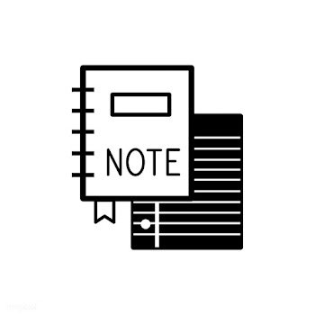 Notebook and stationery icon vector | Free stock vector - 534865