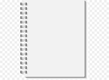Notebook Angle Font - Vector Notebook 