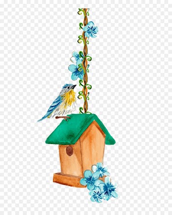 Notebook Bird Vector graphics Flower Composition Book Composition Book Journal - cartoon birdhouse 