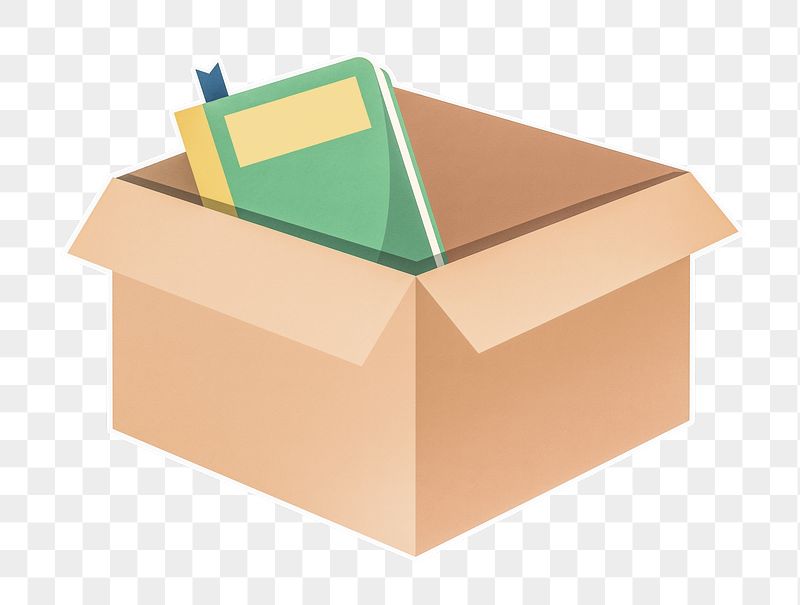 Notebook box png sticker, transparent | Free PNG - rawpixel