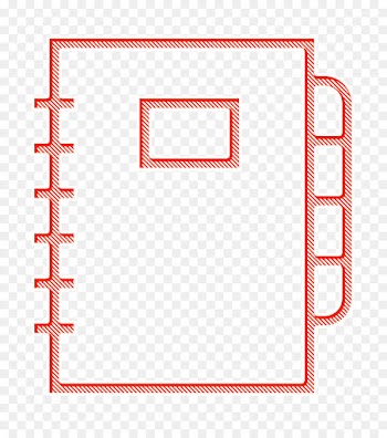 notebook icon streamline icon