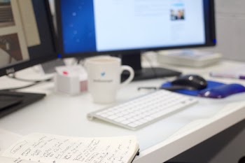          Notebook On A Designer’s Desk Free Photo     