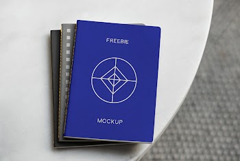 Notebook PSD Mockup