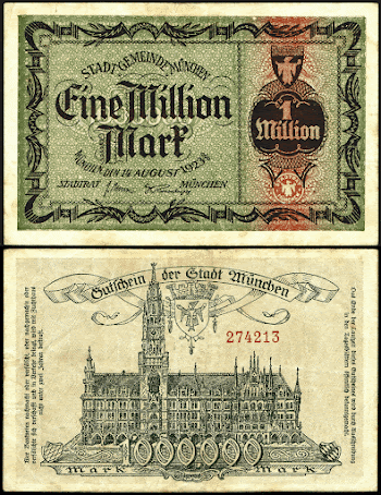 "Notgeld" banknote: one million Mark, | Free Photo - rawpixel