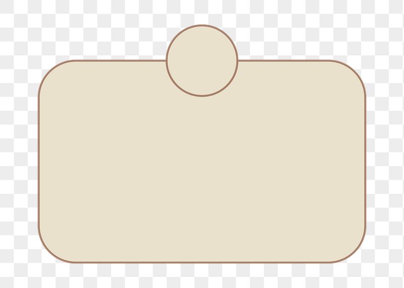 Notification box png frame, minimal | Free PNG - rawpixel