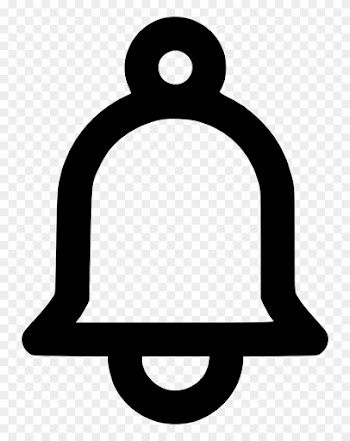 Notification Ui Alarm Bell Round Notice Remind Reminder - Subscribe Youtube Bell Png