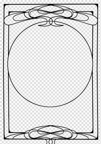 Nouveau frame , frame illustration transparent background PNG clipart