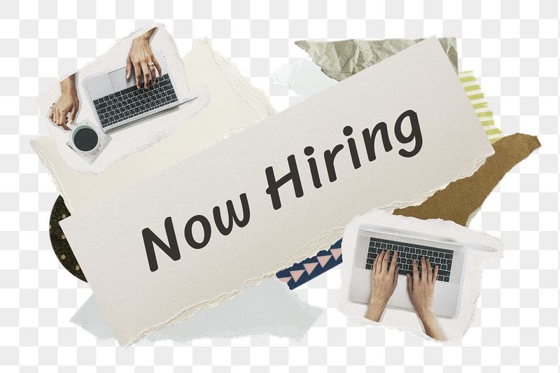 Now hiring png word sticker | Free PNG - rawpixel