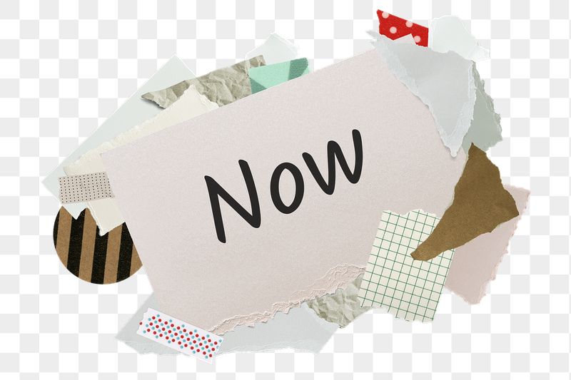 Now png word sticker, aesthetic | Free PNG - rawpixel