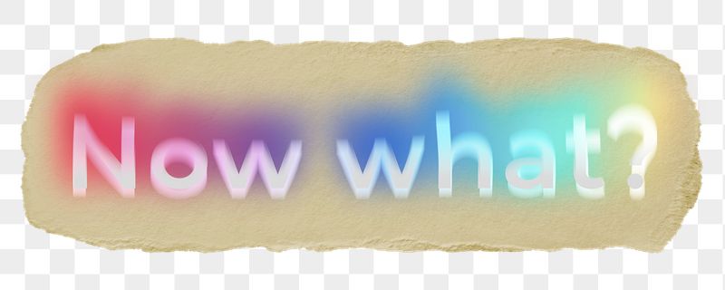 Now what? png ripped paper | Free PNG - rawpixel