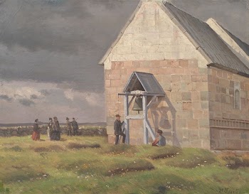 Nørre Vium Church.Moving storm | Free Photo - rawpixel
