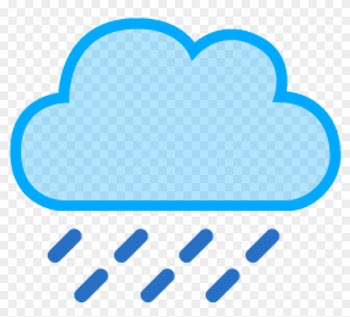 Nube Lluvia Cloud Rain Raincloud - Rain Cloud Weather Symbol