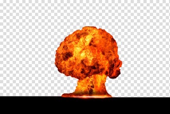 Nuclear explosion illustration, Atomic bombings of Hiroshima and Nagasaki Nuclear weapon Nuclear explosion, Nuclear explosion mushroom cloud transparent background PNG clipart