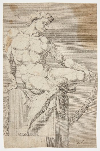 Nude figure from the Sistine | Free Photo - rawpixel