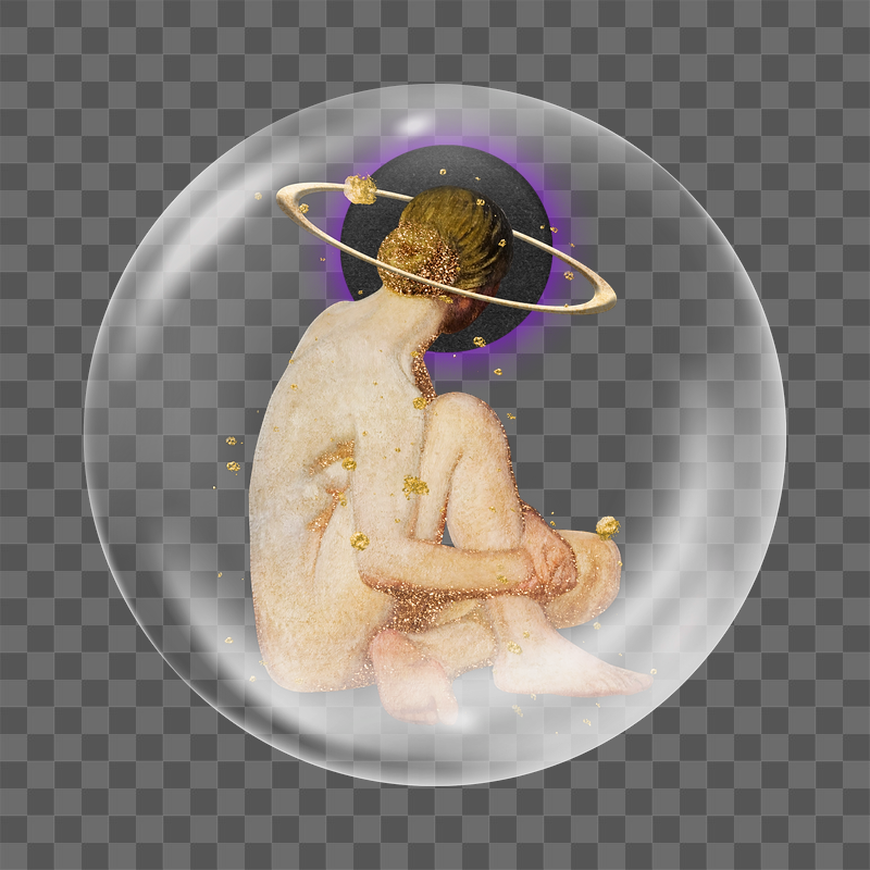 Nude woman png with halo | Free PNG - rawpixel