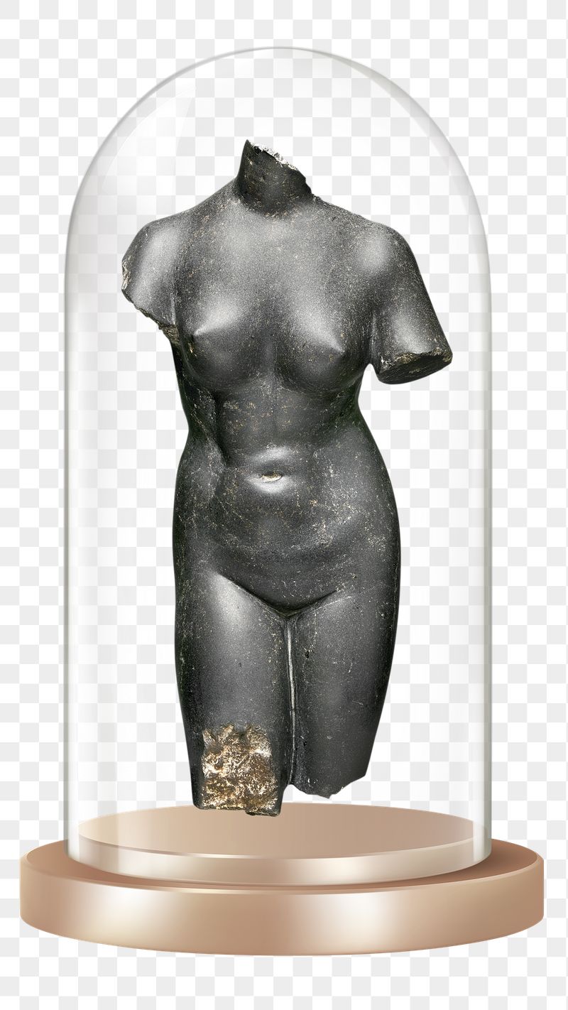 Nude woman statue png glass | Free PNG - rawpixel