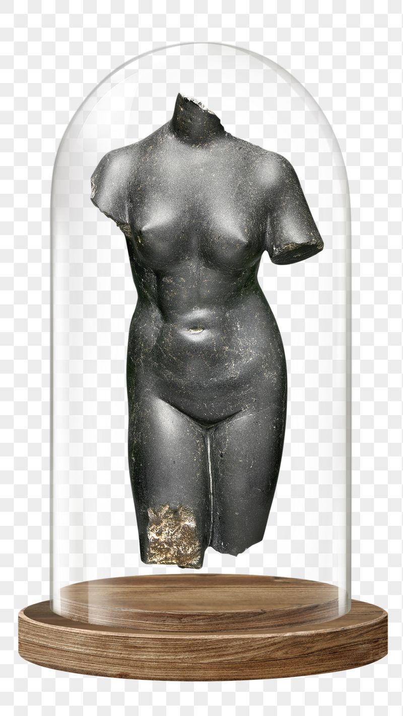 Nude woman statue png glass | Free PNG - rawpixel