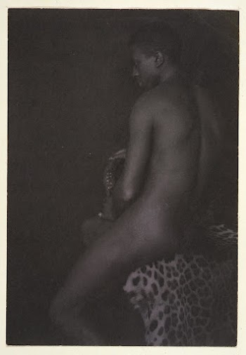 Nude youth on leopard skin | Free Photo - rawpixel