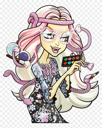 Nuevo Artwork/png En Hd De Viperine Gorgon - Monster High