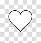 Nuevos, black heart illustration transparent background PNG clipart