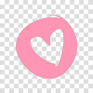 Nuevos, pink and white heart graphic transparent background PNG clipart