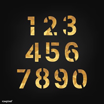 Number 0-9 numeral system vector | Free stock vector - 519400