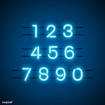 Number 0-9 numeral system vector | Free stock vector - 519402