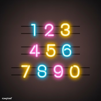 Number 0-9 numeral system vector | Free stock vector - 519418