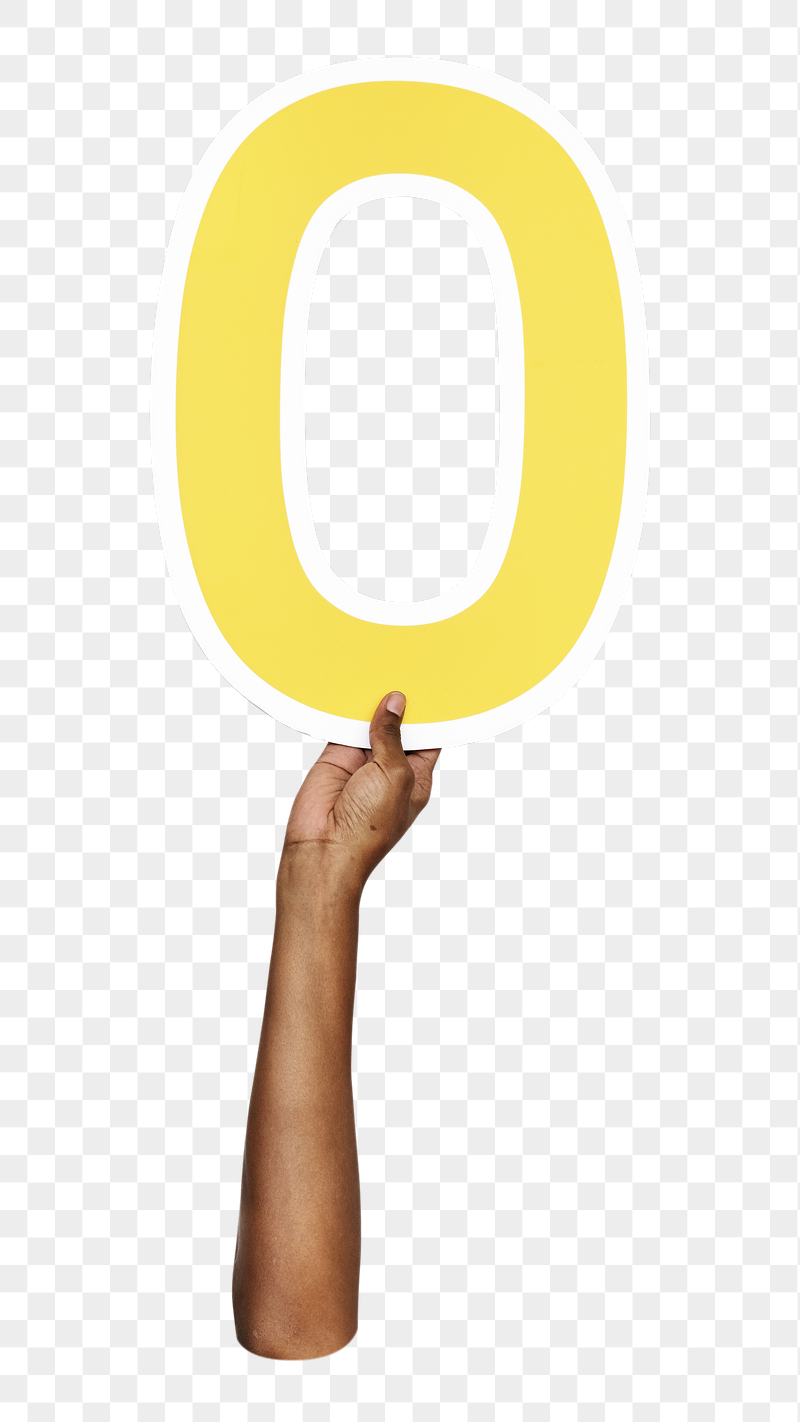 Number 0 png hand holding | Free PNG - rawpixel