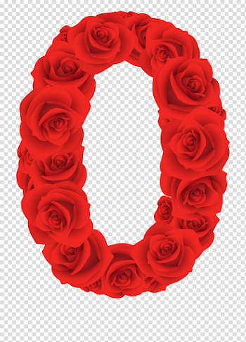 Number 0 PNG Image Background