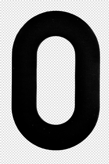 Number 0 PNG Photo