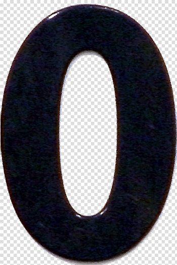 Number 0 Transparent Image