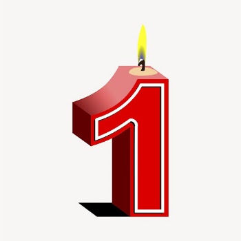 Number 1 birthday candle clipart, | Free Vector - rawpixel