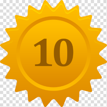 Number 10 PNG Image
