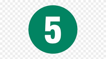 Number 5 Png - Food And Beverage Icon