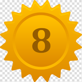 Number 8 PNG Image