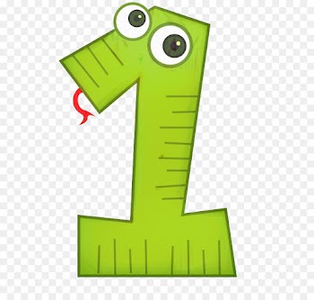 Number, Number Sense In Animals, Animal, Green, Cartoon PNG