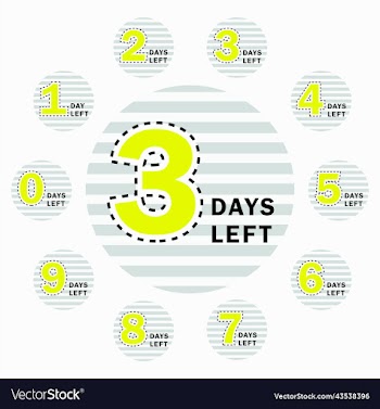 number of days left countdown