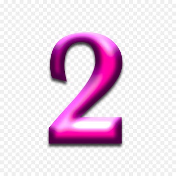 Number, Pink M, Violet, Text PNG
