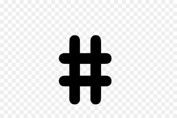 Number sign Hashtag Clip art - Hashtag 