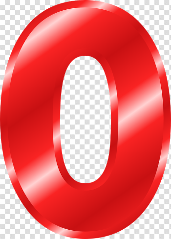 Number Zero PNG Photo